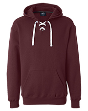 J America J8830 Men Sport Lace Hood Sweatshirt at GotApparel