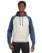 J America J8885 Men Vintage Heather Pullover Hood at GotApparel