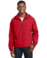 Sport-Tek JST73 Men Hooded Raglan Jacket at GotApparel