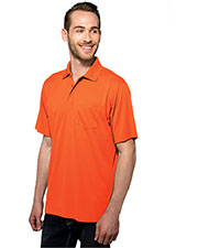 TM Performance K020P Men Vital Pocket Knite Golf Shirt at GotApparel