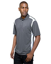 TM Performance K145P Men's Blitz Pocket Short-Sleeve Golf Shirt at GotApparel