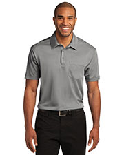 Port Authority K540P Men Silk Touch Performance Pocket Polo at GotApparel