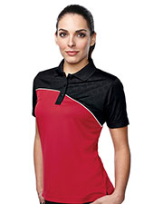 TM Performance KL147 Women's Elite Short-Sleeve Golf Shirt at GotApparel
