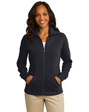Port Authority L293 Women Slub Fleece Full-Zip Jacket at GotApparel