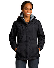 Port Authority L320 Women Brushstroke Print Insulated Jacket at GotApparel