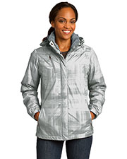 Port Authority L320 Women Brushstroke Print Insulated Jacket at GotApparel