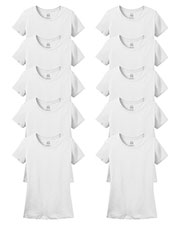 Fruit Of The Loom L3930R Women 5 Oz. 100% Heavy Cotton Hd T-Shirt 10-Pack at GotApparel