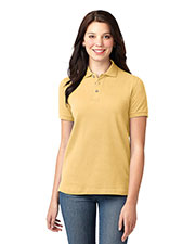 Port Authority L420 Women Pique Knit Polo at GotApparel