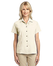 Port Authority L536 Women Patterned Easy Care Camp Shirt at GotApparel