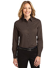 Port Authority L608 Women Long-Sleeve Easy Care Shirt at GotApparel