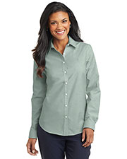 Port Authority L658 Women Superpro Oxford Shirt at GotApparel
