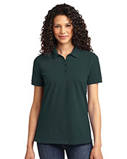 Port & Company LKP155 Women 50/50 Pique Polo at GotApparel