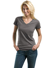 Port Authority LM1002 Women Concept V-Neck Tee at GotApparel