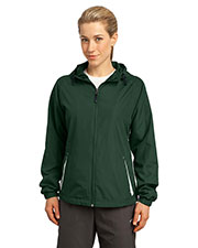 Sport-Tek® LST76 Women Colorblock Hooded Raglan Jacket at GotApparel