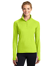 Sport-Tek® LST850 Women Sportwick Stretch 1/4-Zip Pullover at GotApparel