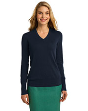 Port Authority LSW285 Women V-Neck Sweater at GotApparel