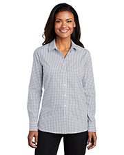 Port Authority LW644 Women Broadcloth Gingham Easy Care Shirt at GotApparel