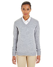 Harriton M420W Women Pilbloc  V-Neck Sweater at GotApparel