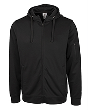 Clique New Wave MQK00103 Men Lift Performance Full Zip Hoodie at GotApparel