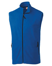 Clique New Wave MQO00026 Men Summit Full-Zip Microfleece Vest at GotApparel