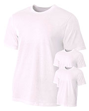 A4 N3230 Men Fusion Short-Sleeve Tee 3-Pack at GotApparel