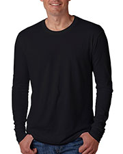 Next Level N3601 Men Premium Fitted Long-Sleeve Crew Tee at GotApparel