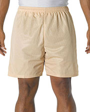 A4 N5293 Men 7" Inseam Lined Tricot Mesh Shorts at GotApparel