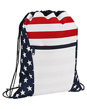 Liberty Bags OAD5050 Unisex Oad Americana Drawstring Bag at GotApparel