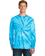 Port & Company PC147LS Adult Essential Tie-Dye Long-Sleeve Tee at GotApparel