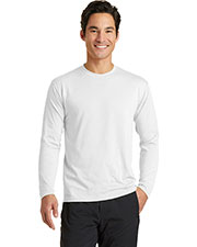 Port & Company PC381LS Men Long-Sleeve Essential Performance Blend Tee at GotApparel