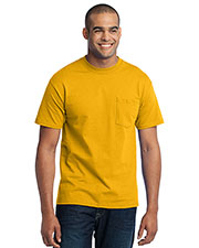 Port & Company PC55P Men 50/50 Cotton/Poly T-Shirt with Pocket at GotApparel