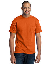 Port & Company PC55PT Men Tall 50/50 Cotton/Poly T-Shirt With Pocket at GotApparel
