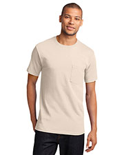 Port & Company PC61P Men Essential T-Shirt with Pocket at GotApparel