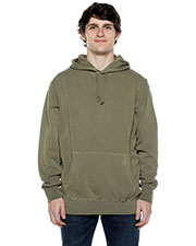 Beimar Drop Ship PDF102R Men 8.25 Oz. 80/20 Cotton/Poly Pigt-Dyed Hooded Sweatshirt at GotApparel