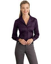 Red House RH48 Women Herringbone Non-Iron Button-Down Shirt at GotApparel