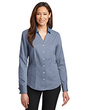 Red House RH63 Women French Cuff Non-Iron Pinpoint Oxford at GotApparel