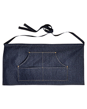 Artisan Collection by Reprime RP125 Unisex 8 oz Jeans Stitch Denim Waist Apron at GotApparel