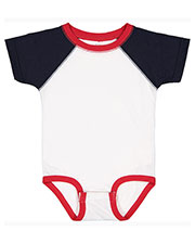 Rabbit Skins RS4430 Infant 4.5 oz Baseball Bodysuit at GotApparel