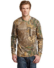 Custom Embroidered Russell Outdoor™ S020R Adult Realtree  Explorer 100% Cotton Long-Sleeve T-Shirt With Pocket at GotApparel