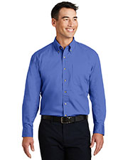 Port Authority S600T Men Long-Sleeve Twill Shirt at GotApparel