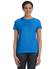 Hanes SL04 Women 4.5 Oz. 100% Ringspun Cotton Nanot T-Shirt at GotApparel