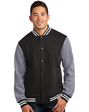 Sport-Tek® ST270 Men Fleece Letterman Jacket at GotApparel