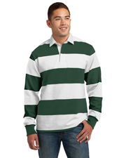 Sport-Tek® ST301 Men   Classic Long-Sleeve Rugby Polo at GotApparel