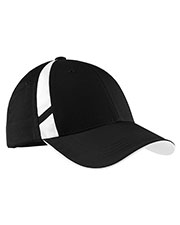 Sport-Tek® STC12 Unisex Dry Zone Mesh Inset Cap at GotApparel