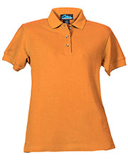 Tri-Mountain 166 Women Autograph Cotton Pique Short-Sleeve Golf Shirt at GotApparel