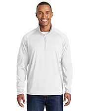 Sport-Tek® TST850 Men Tall Sportwick Stretch 1/4-Zip Pullover at GotApparel