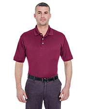 UltraClub 8315 Men Platinum Performance Pique Polo with Temp Control Technology at GotApparel