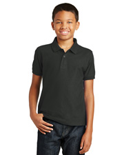 Port Authority Y100 Boys   Youth Core Classic Pique Polo at GotApparel