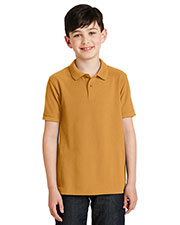 Port Authority Y500 Boys Silk Touch  Polo at GotApparel