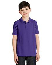 Port Authority Y500 Boys Silk Touch  Polo at GotApparel